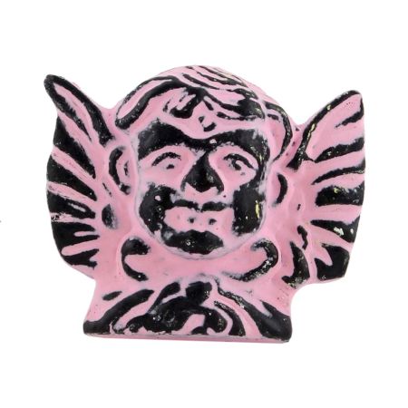 Baby Pink Angel Distressed Iron Cabinet Knob